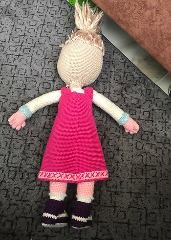 Beden Renk maşa amirigurumi Pembe Örgü Bebek Oyuncak