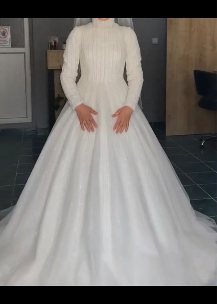 tesettür gelinlik - Görsel 2