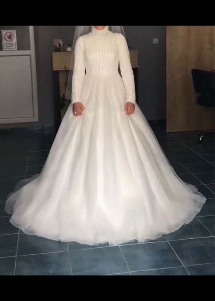 tesettür gelinlik - Görsel 3