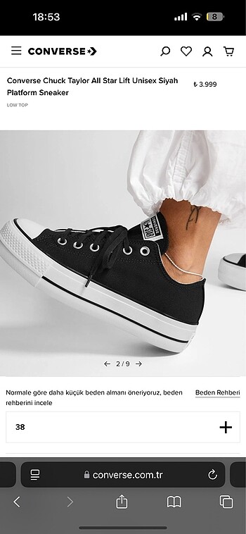 Orijinal Converse - Görsel 7