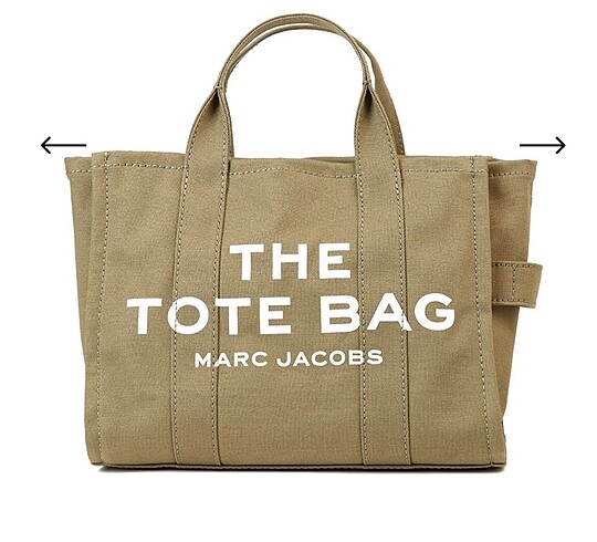 Marc jacobs medium yeşil tote çanta