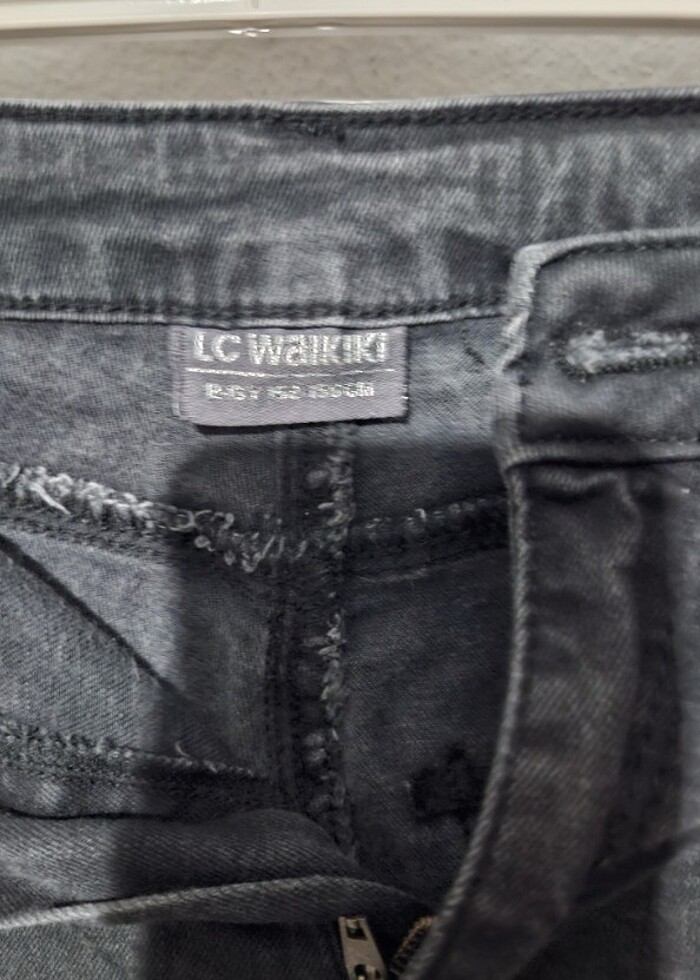 Siyah kot pantolon  - Görsel 4