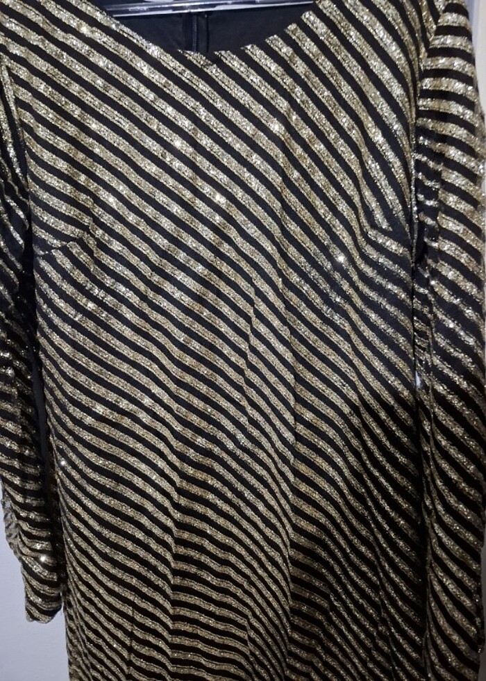 Pullu tesettür abiye - Görsel 4