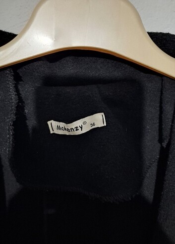 Siyah kaşe kaban  - Görsel 4