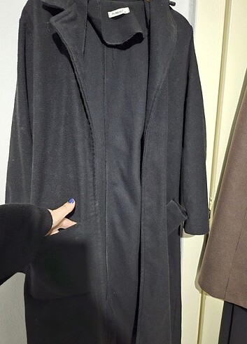 Siyah kaşe kaban  - Görsel 7