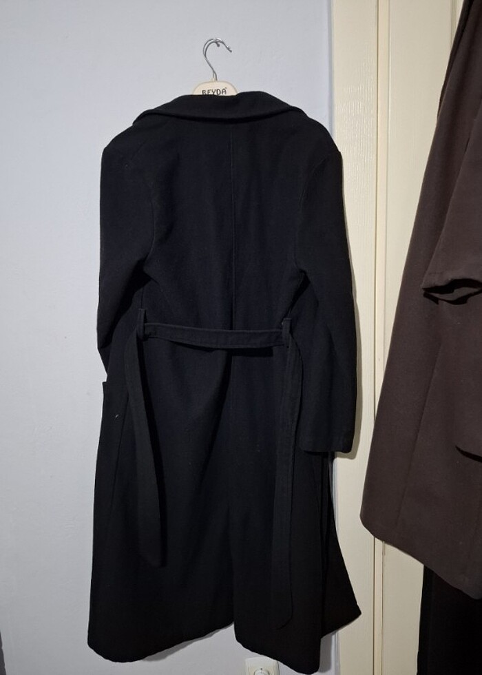 Siyah kaşe kaban  - Görsel 2