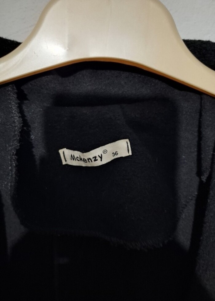 Siyah kaşe kaban  - Görsel 4