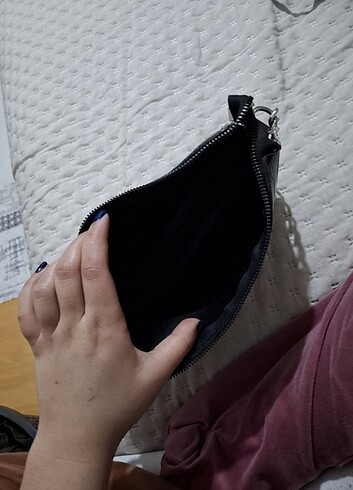 Kahverengi deri çanta  - Görsel 4