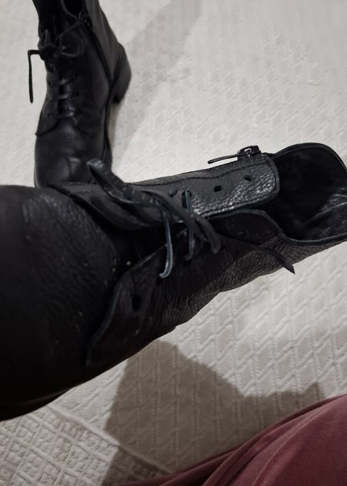 Calzature di ramona deri bot - Görsel 3