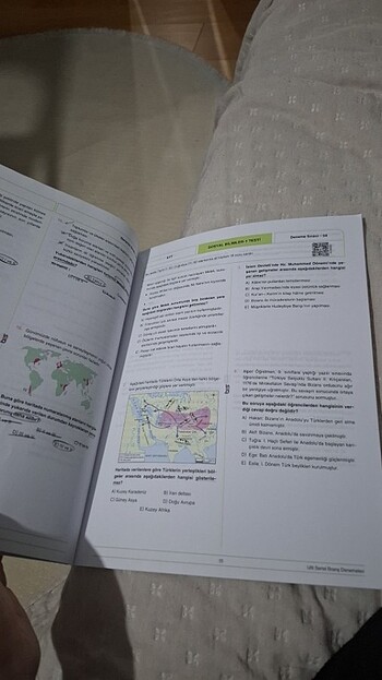 Bes yayınları ayt sosyal branş denemesi  - Görsel 3