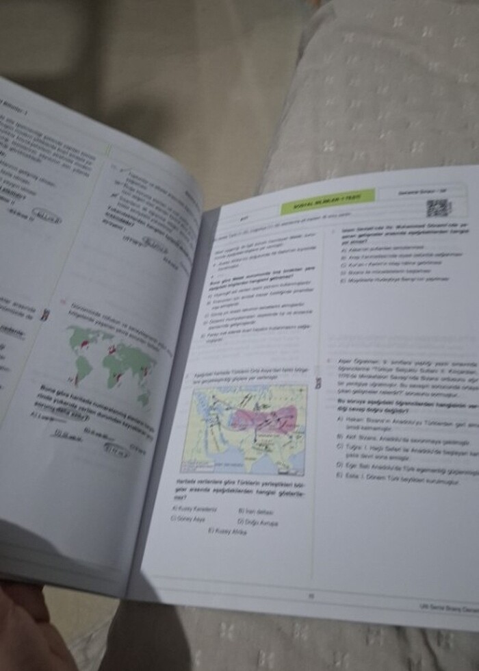 Bes yayınları ayt sosyal branş denemesi  - Görsel 2