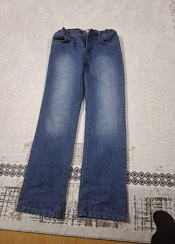 10 Yaş Beden Mavi polo kot pantolon