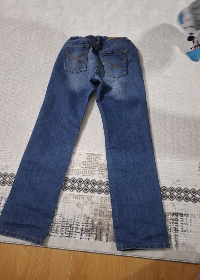 Mavi polo kot pantolon  - Görsel 2