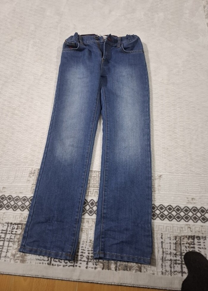 Mavi polo kot pantolon  - Görsel 3