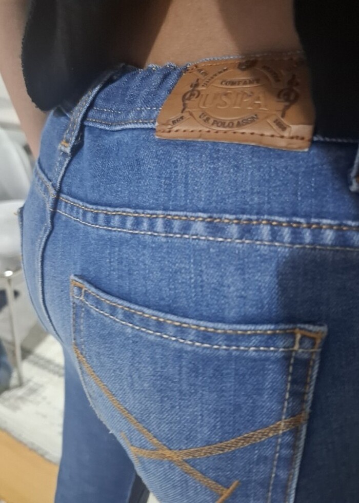 Mavi polo kot pantolon  - Görsel 5