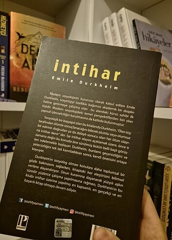  Beden Emile Durkheim İntihar