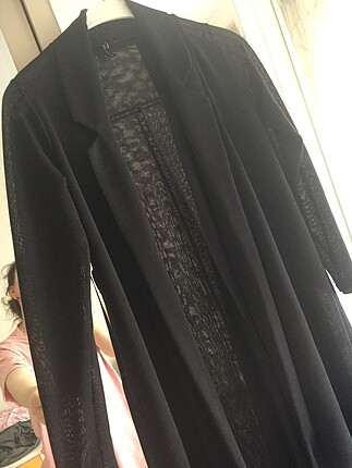 Suud Collection Transparan hırka ceket