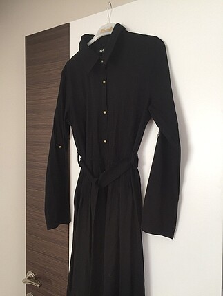 Suud Collection Uzun siyah elbise