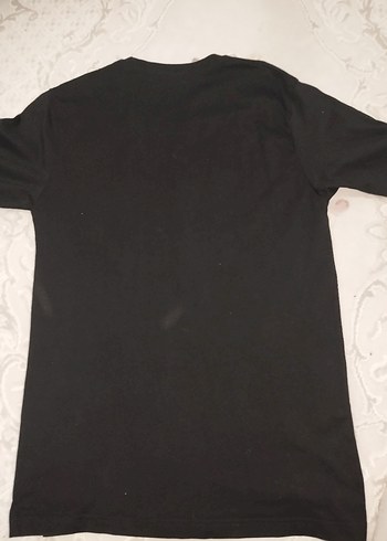 Siyah Baskılı Erkek Tişört - Görsel 2