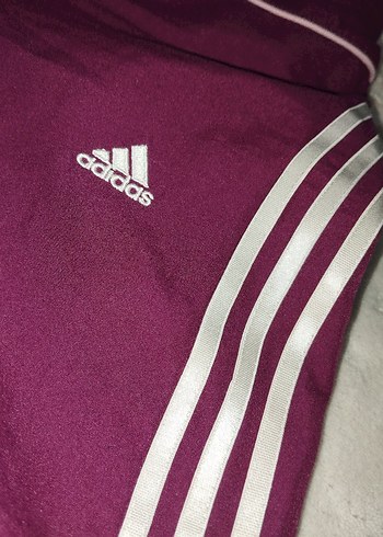 Bordo Adidas Kadın Spor Eşofman Altı - Görsel 2