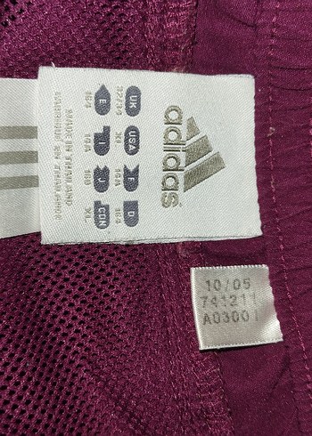 Bordo Adidas Kadın Spor Eşofman Altı - Görsel 5