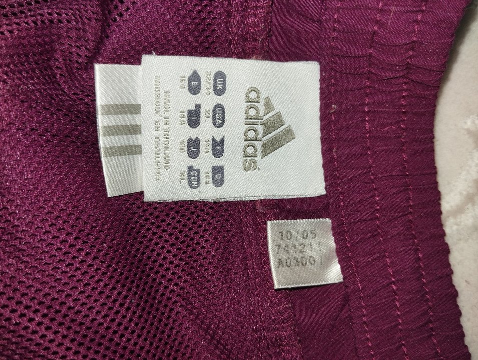 Bordo Adidas Kadın Spor Eşofman Altı - Görsel 5