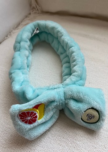 Sephero Turkuaz Kadın Fiyonklu Peluş Saç Bandı