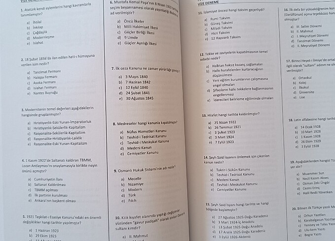  Beden CS kitap ortak dersler bahar dönemi