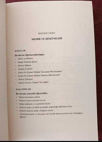  Beden Aile İlmihali Dersleri Semerkand Yayınları