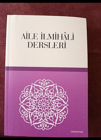 Aile ilmihali dersleri Semerkand yayınları