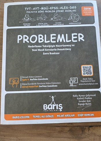 Barış Yayınları Problemler Soru Bankası
