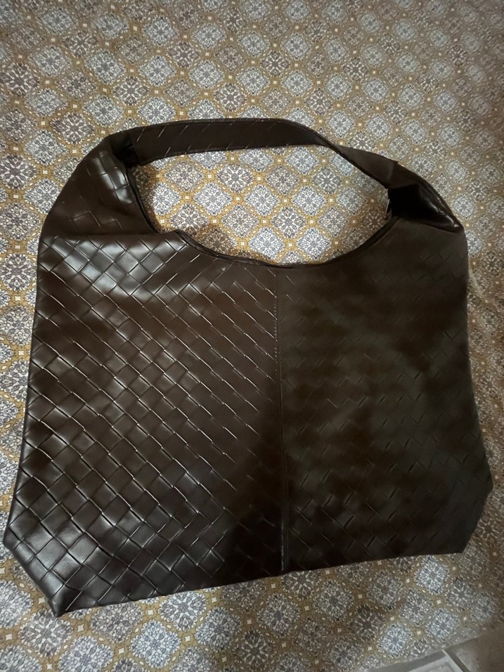 Kahverengi Deri Kadın Çanta - Görsel 2