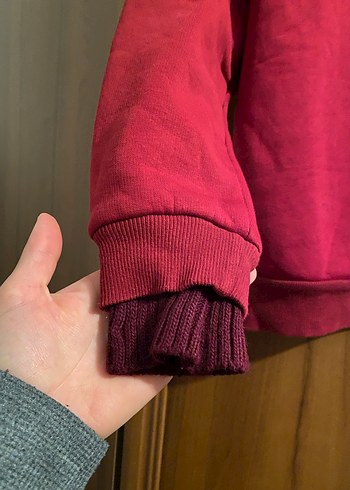 Trendyol & Milla Koyu Kırmızı Kadın Sweatshirt