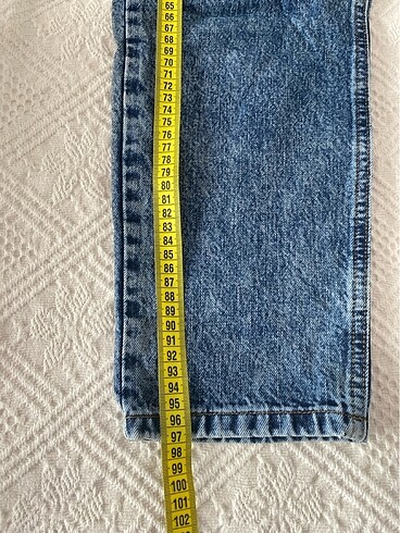 38 Beden mavi Renk Mom jean