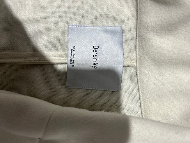 Bershka BERSHKA EKRU KABAN