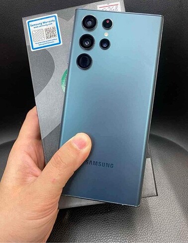 Samsung Galaxy s 22 ultra 256 gb 12 ram global sıfır ürün