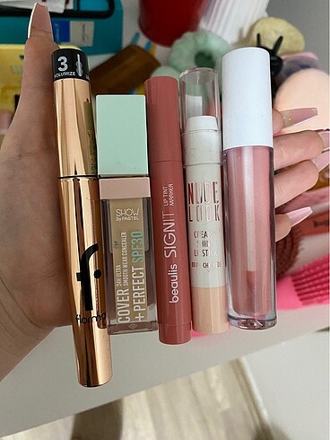 flormar rimel kapatici lip gloss kalem