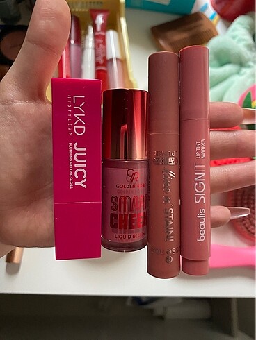 lykd gloss golden rose allik essence lip tattoo