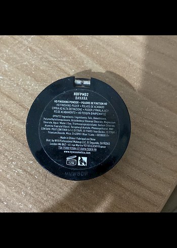 NYX NYX pudra banana
