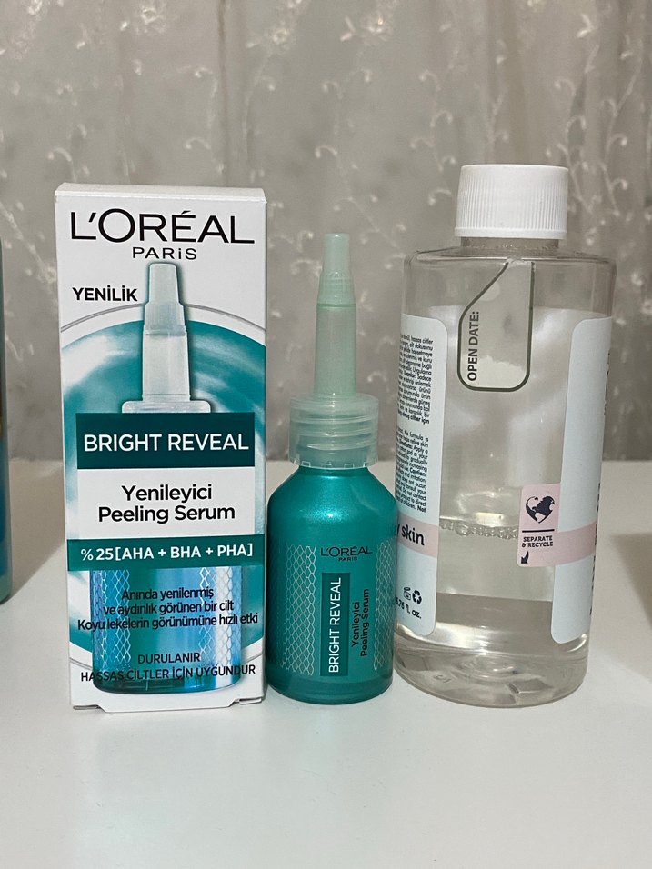 L'Oreal Peeling Serumu the purest tonik - Görsel 2