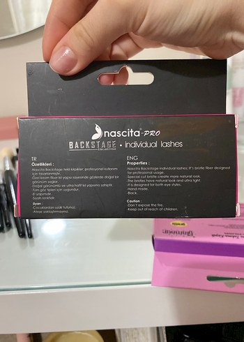 nascita tekli kirpikler eklips takma kirpik - Görsel 4