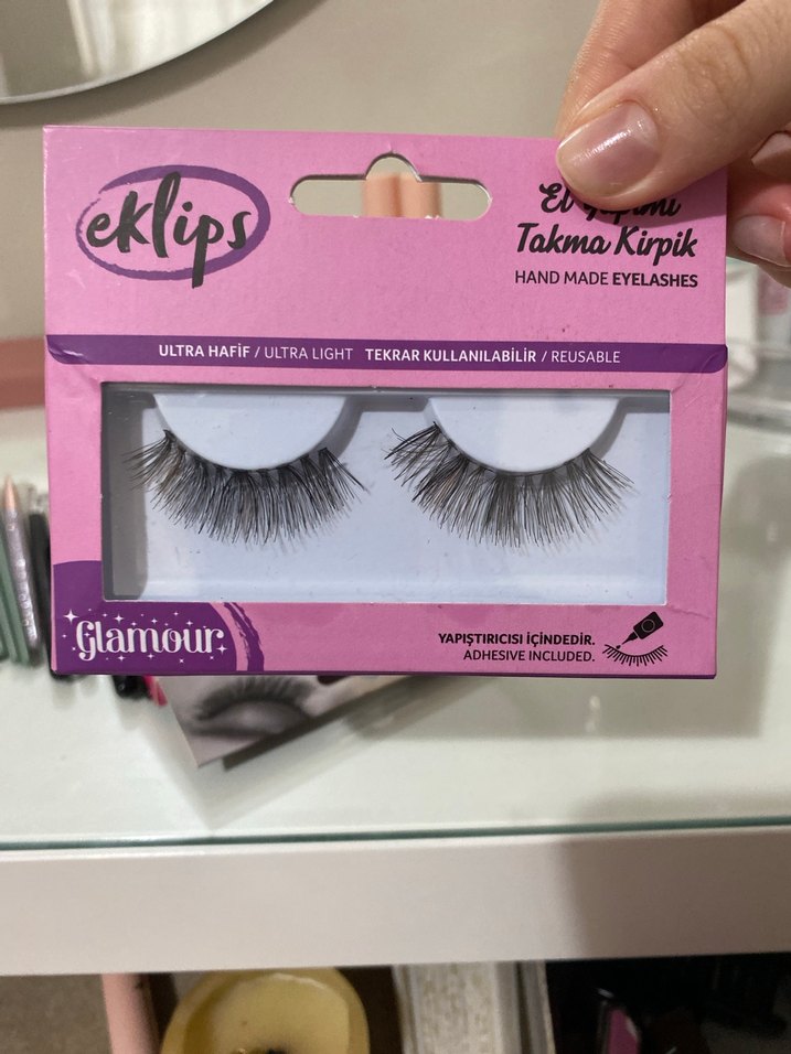 nascita tekli kirpikler eklips takma kirpik - Görsel 3