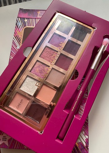 Revolution Cherry Icon Far Paleti ve Fırça Seti - Görsel 2