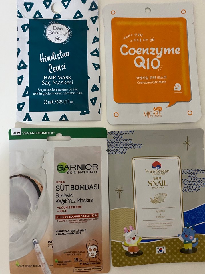 Kadınlar için 5 Farklı Yüz Maskesi Paketi - Görsel 2