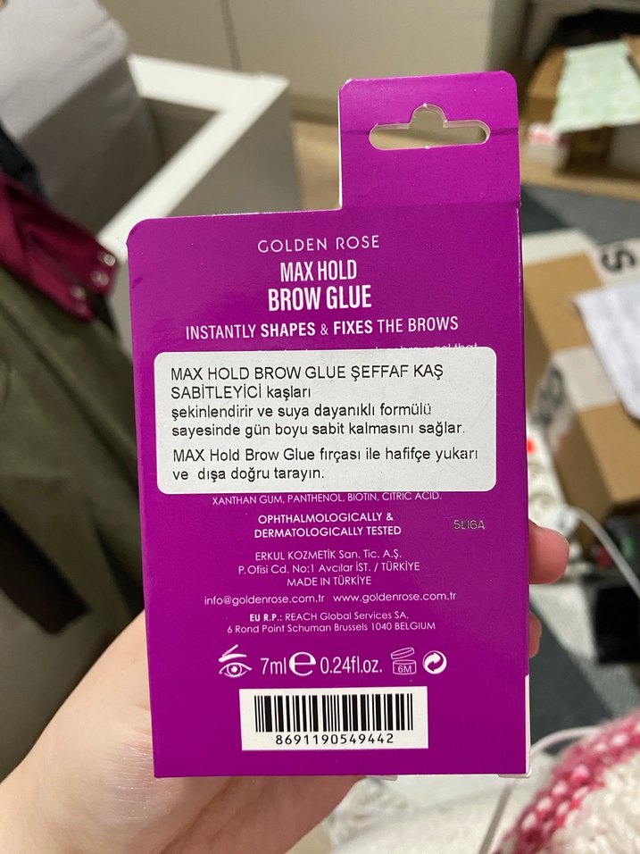 Golden Rose Max Hold Transparan Kaş Jeli - Görsel 2
