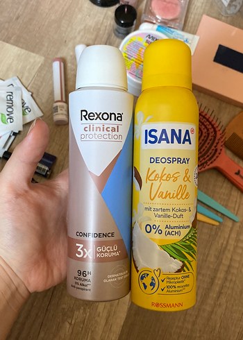Diğer rexona deodorant isana vanilya deodorant