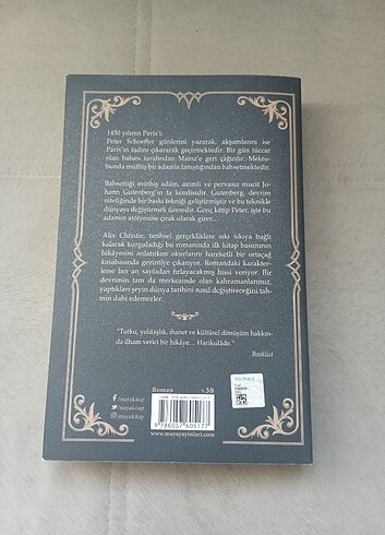  Beden Renk Gutenberg'in Çırağı - Alix Christie