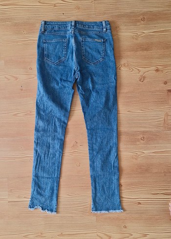 Network Kadın Mavi Denim Pantolon