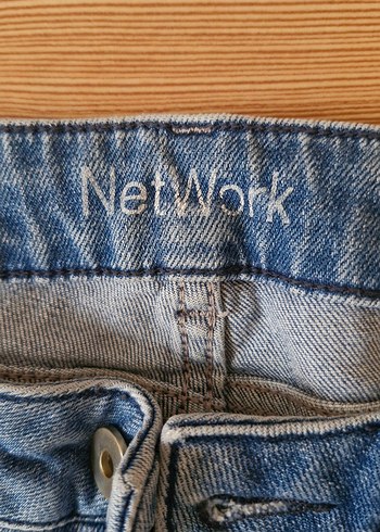 28 Beden Kadın Mavi Denim Pantolon