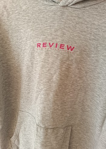 m Beden gri Renk Kapüşonlu Kadın Sweatshirt